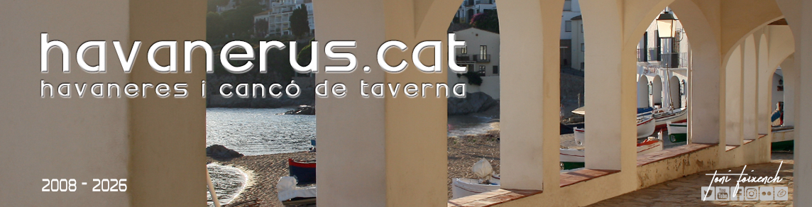 Havanerus, Havaneres i cançó de taverna